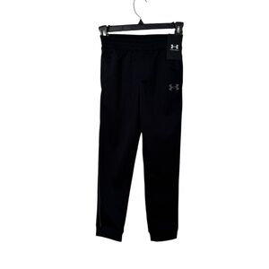 Under Armour Kids Black Sweatpants Boys Size 7